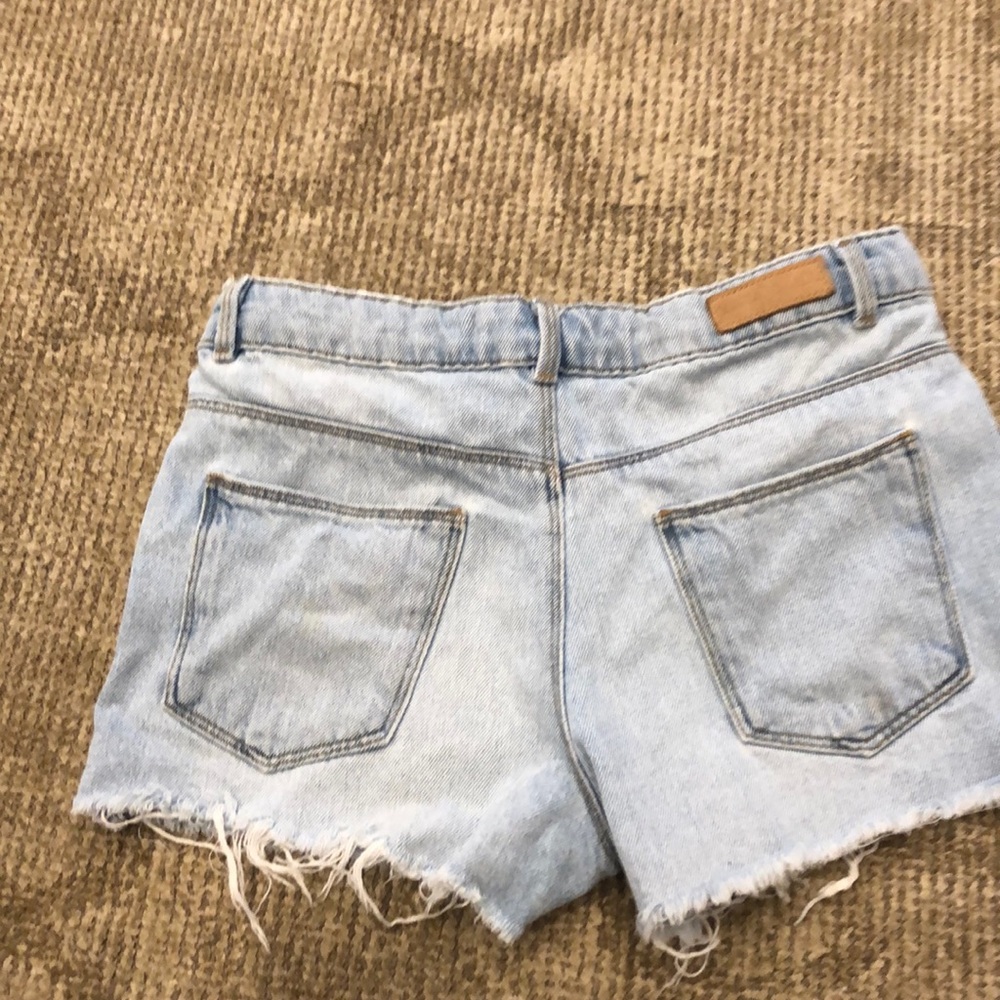 Zara Girls Denim Jean Shorts “OH GIRL” Sz 11/12 - Picture 4 of 4